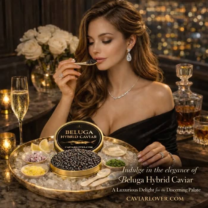 Indulge in the Elegance of Beluga Hybrid Caviar
CaviarLover.com