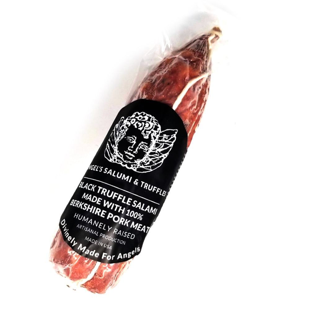 Black Truffle Salami  6.5 Oz - Caviar Lover - Black Truffle Salami  6.5 Oz — image 1