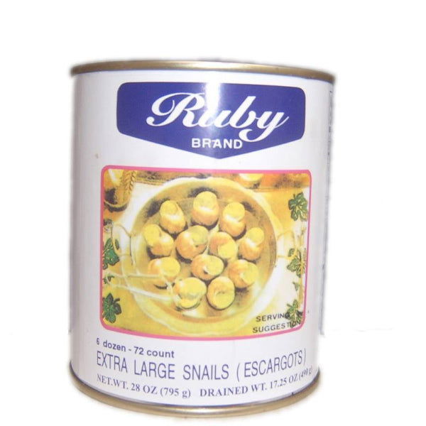 Escargot 72 Count-- Tin - Caviar Lover - Escargot 72 Count-- Tin