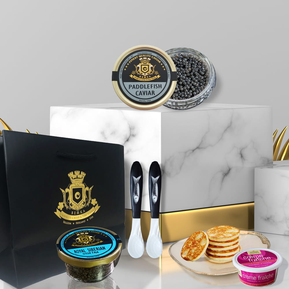 Prestige Collection Gift Basket - Caviar Lover - Prestige Collection Gift Basket
