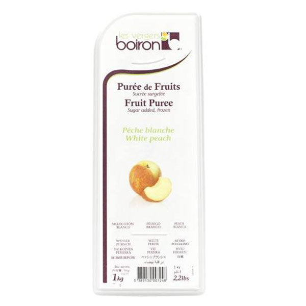 Puree White Peach - 1 Kg - Caviar Lover - Puree White Peach - 1 Kg