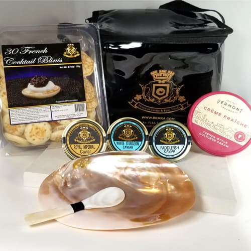Royal Caviar Gift Basket - Caviar Lover - Royal Caviar Gift Basket — image 1