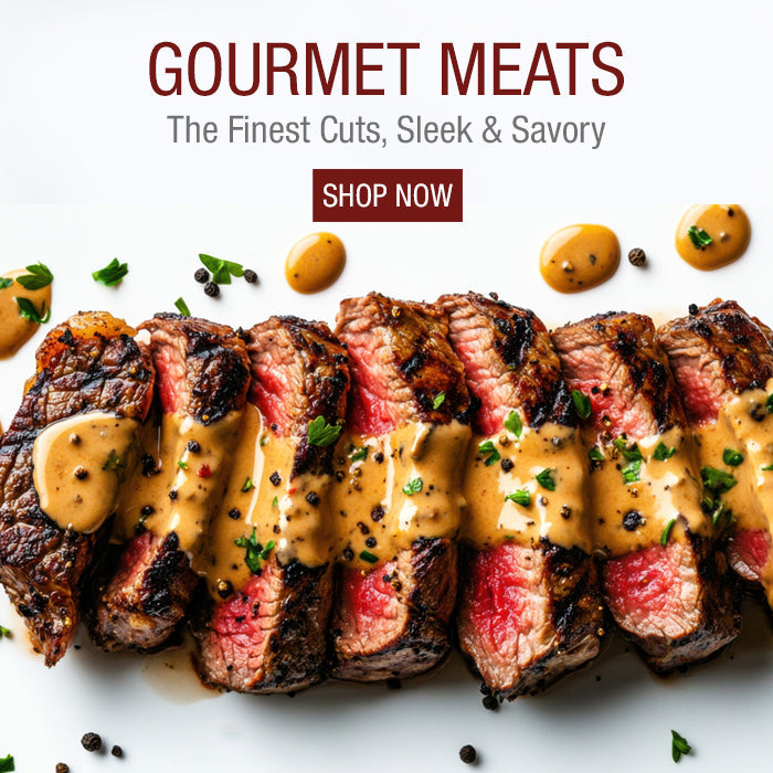 Premium gourmet meats